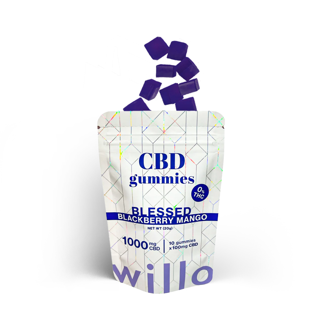 1000mg CBD Blackberry Mango Gummies – CBD edibles delivery Scarborough – GreenHouseGTA