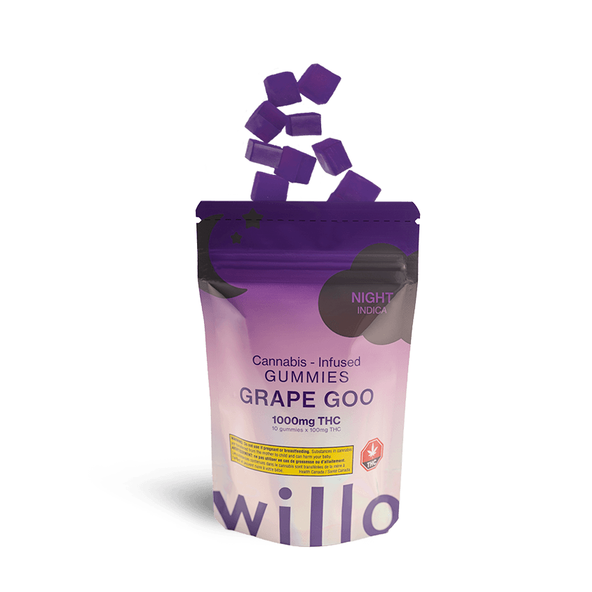 Willo THC Gummies Grape Goo ALL PRODUCTS Edibles