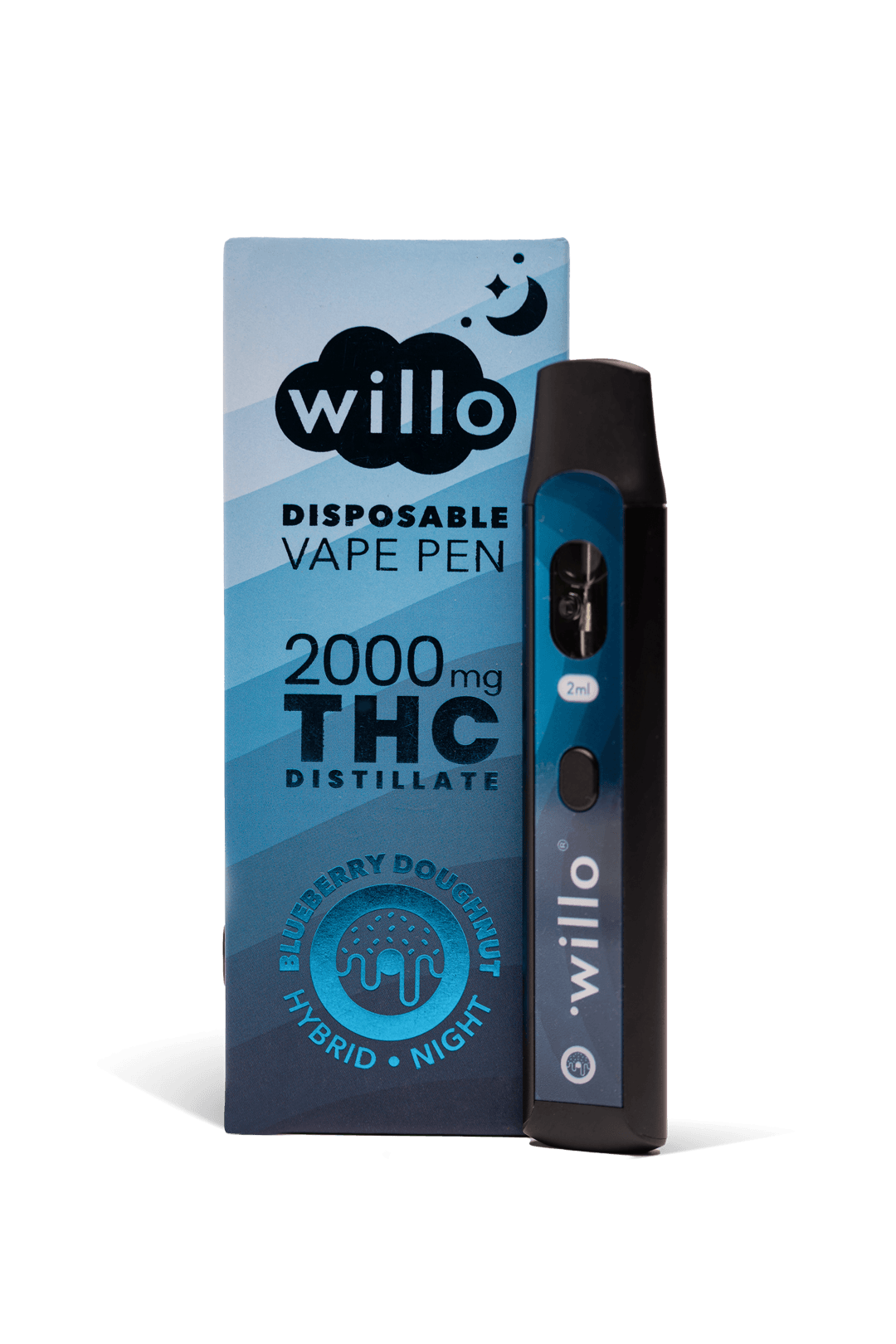 Blueberry Doughnut Disposable - Willo ALL PRODUCTS VAPES