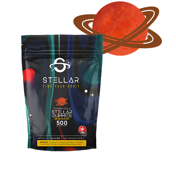 STELLAR 500MG THC GUMMIES CHERRY COLA