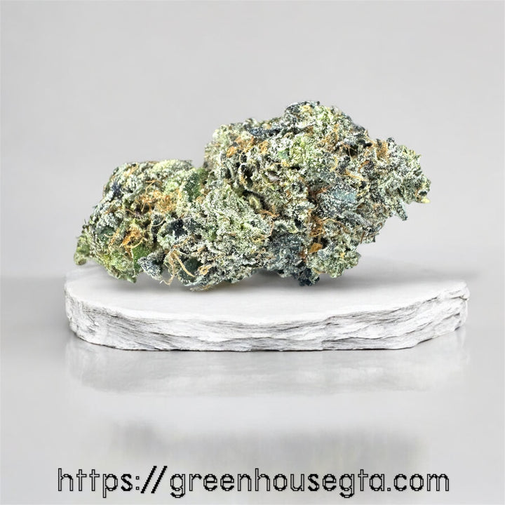 American Haze AAAA Sativa – bright lemon haze buds with frosty trichomes – premium weed delivery Toronto GTA