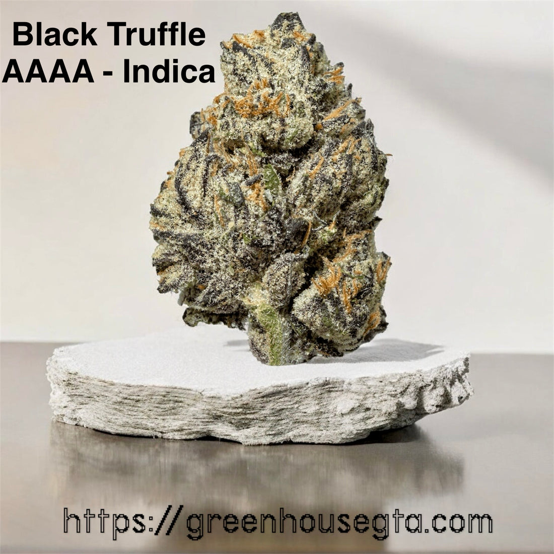 Black Truffle AAAA Indica – sweet strawberry floral gas buds with dark purple frost | 32% THC premium indica strain – 30% OFF Weekend Fire Deal Toronto | GreenHouseGTA