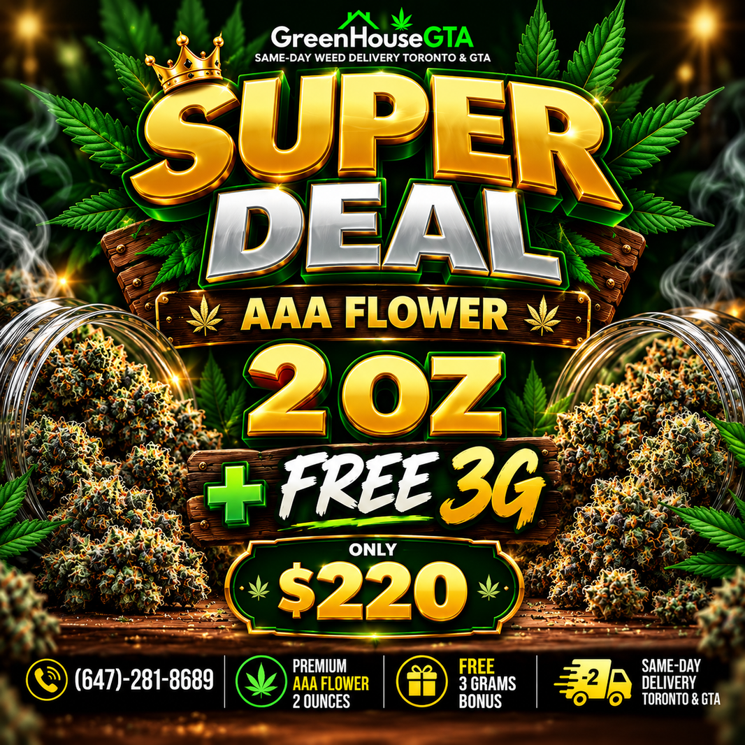 Super Deal: 2oz AAA Weed + Bonus 3g AAA | Up to 30% OFF ALL PRODUCTS Deals FLOWERS SUPER DEAL 2OZ