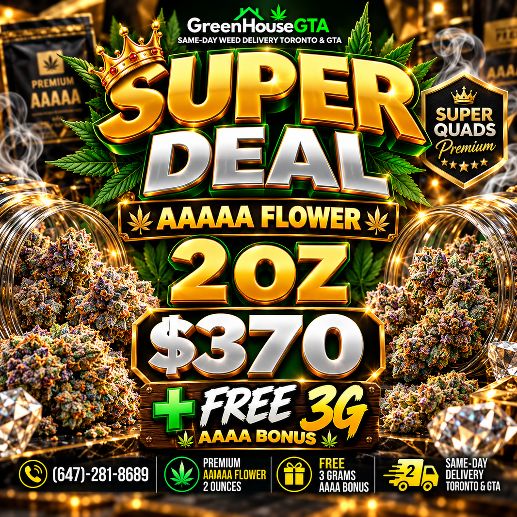 Super Deal: 2oz AAAAA Weed + Bonus 3g Premium | Up to 30% OFF ALL PRODUCTS Deals FLOWERS SUPER DEAL 2OZ
