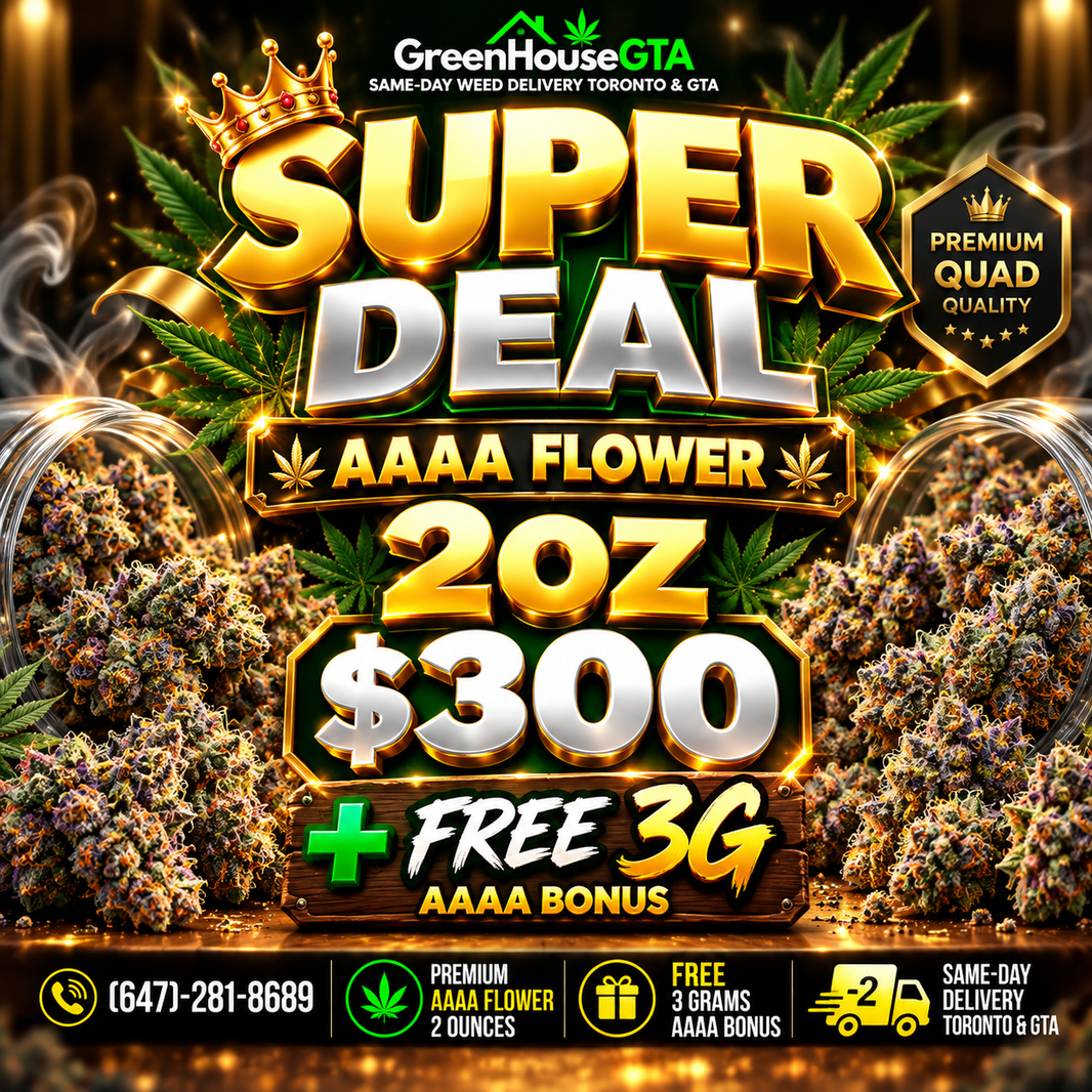 Super Deal: 2oz AAAA Weed + Bonus 3g AAAA | Up to 30% OFF ALL PRODUCTS Deals FLOWERS SUPER DEAL 2OZ