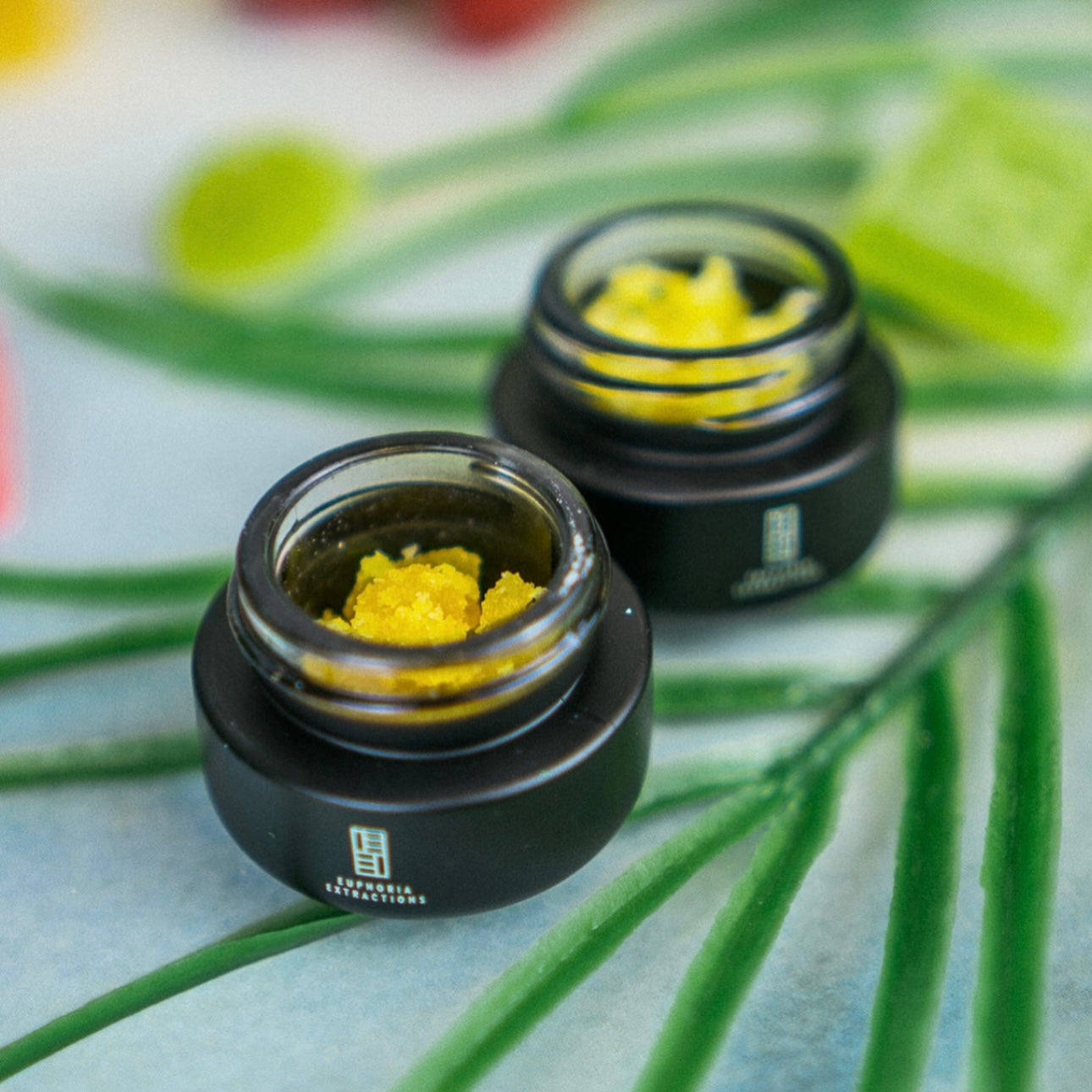 Euphoria Extractions Live Resin Concentrate 2g Jar – Golden Crumble Texture – Toronto Weed Delivery