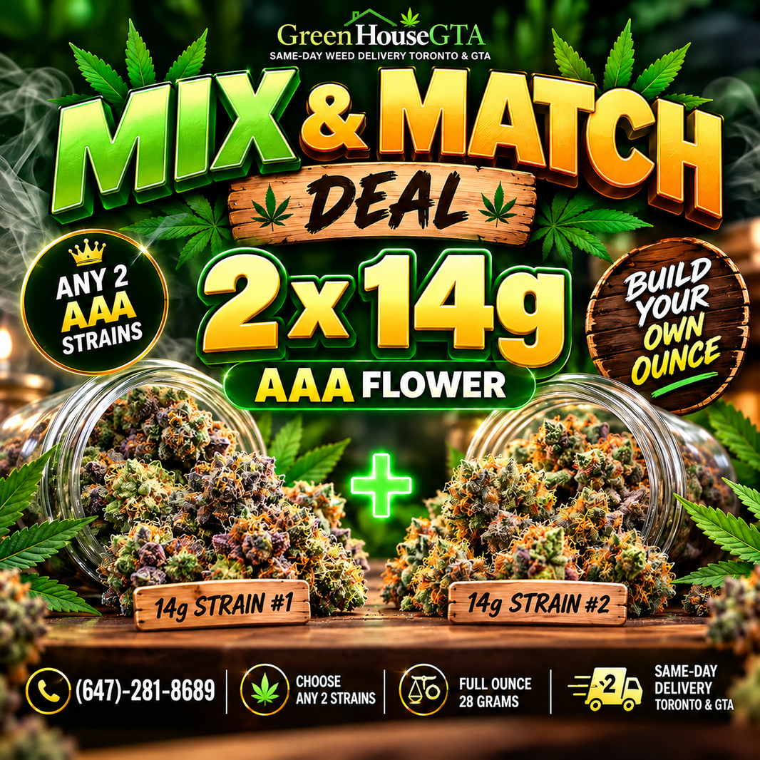 Mix & Match Deal: 2x14g AAA+ ALL PRODUCTS Deals FLOWERS MIX & MATCH