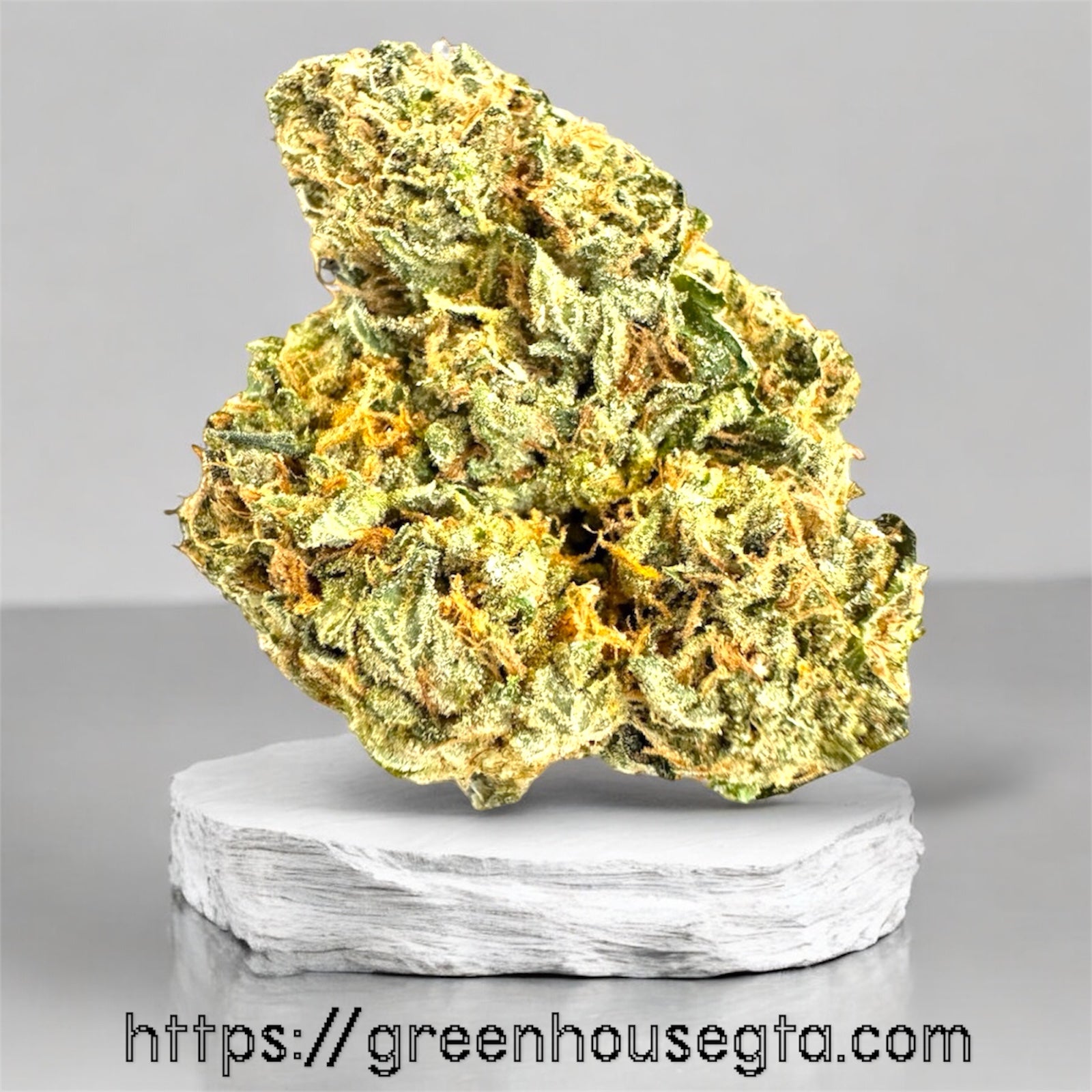 Monkey Massacre AA+ Indica cannabis bud on marble base – same-day weed delivery Toronto