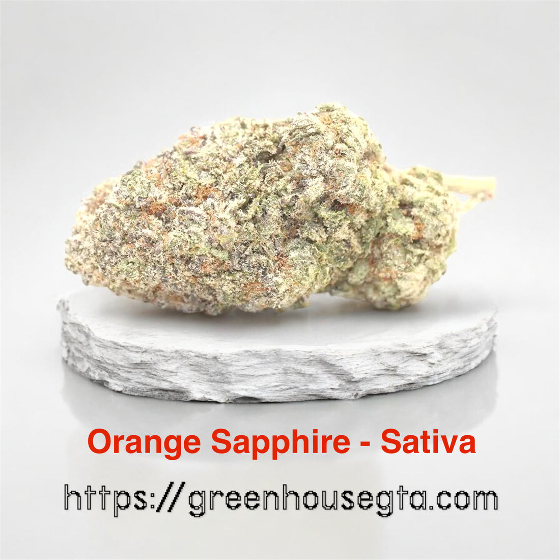 Orange Sapphire AAAA Sativa flower 32% THC – same-day weed delivery Toronto
