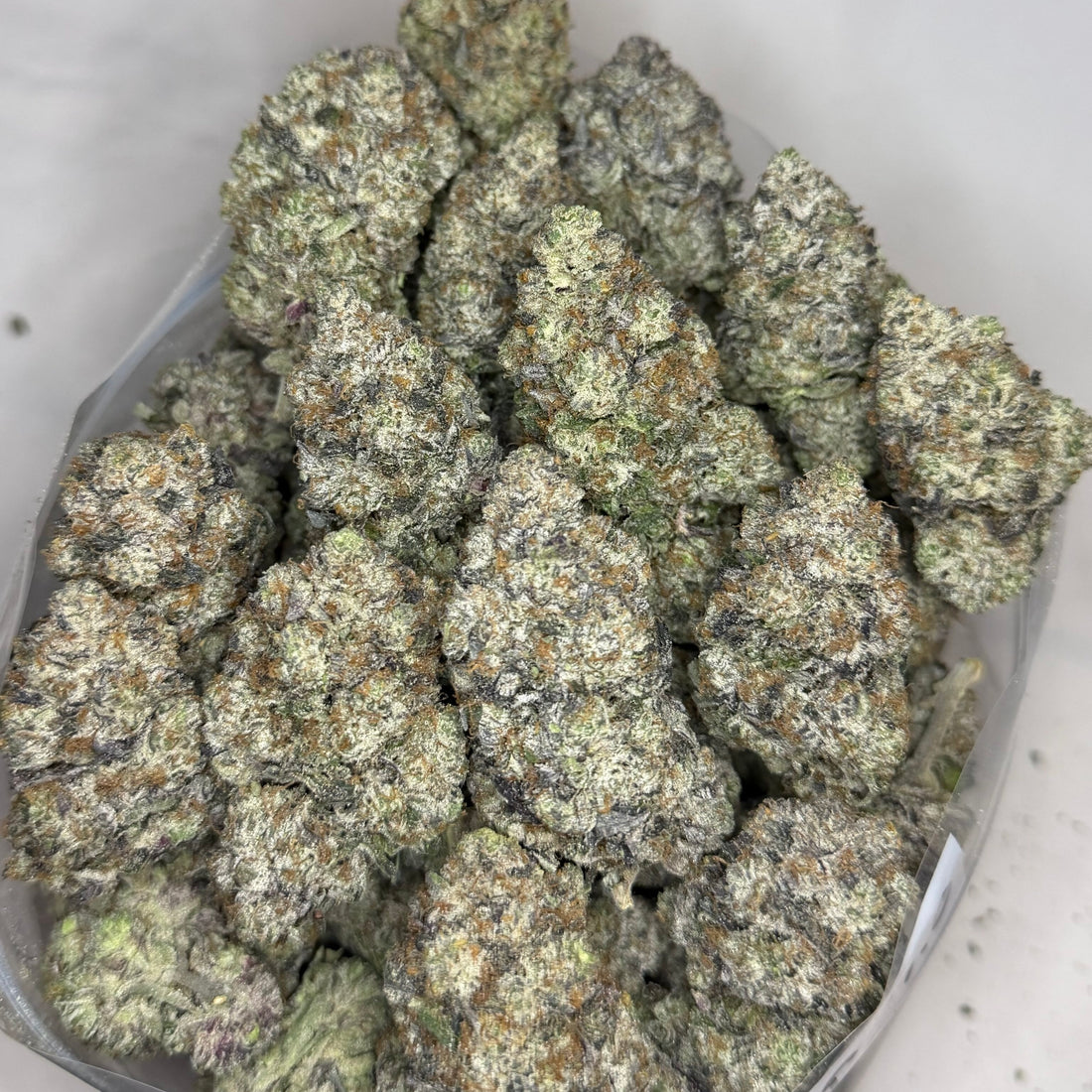 Pink Hennessy AAAAA cannabis buds 39% THC – heavy trichomes premium indica, Toronto weed delivery