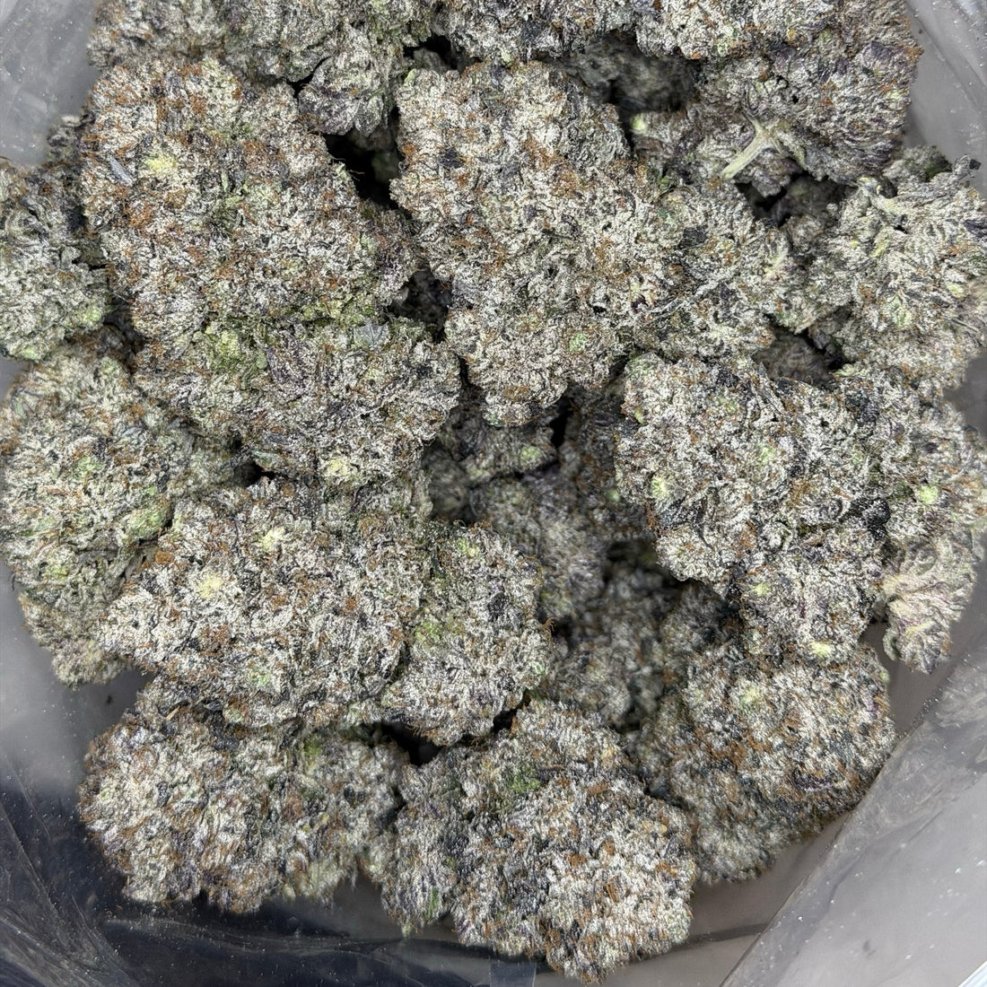 Pink Iceman trichome covered indica flower premium cannabis Toronto
