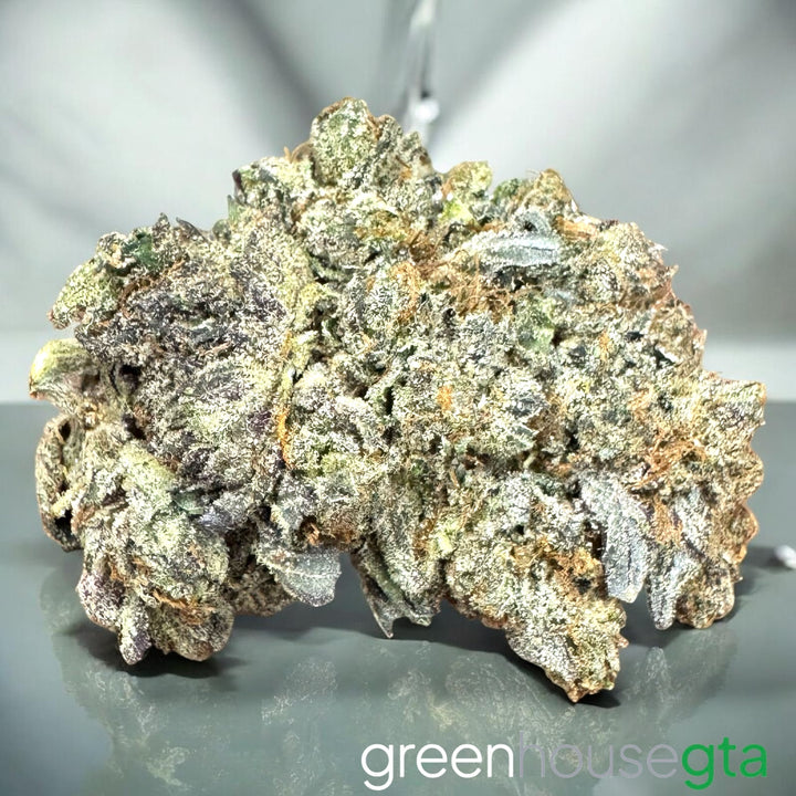 Pink Kryptonite AAAA Indica dense pink gas flower 32 percent THC weed delivery Toronto