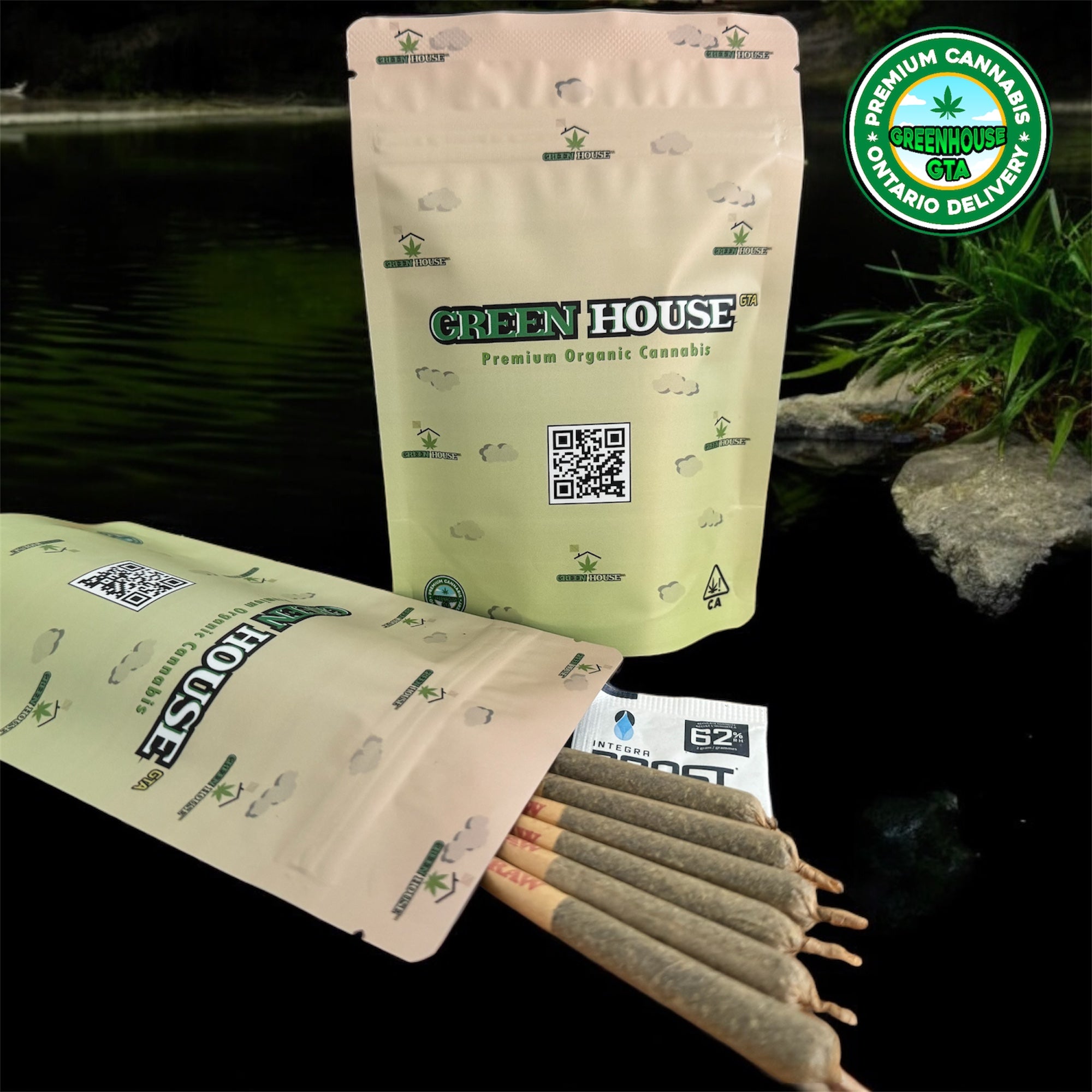 Pink Jaguar Premium Gas Pre-Rolls Indica – 6 pack AAAA gas flower – 33% THC – same-day weed delivery Toronto Scarborough North York GTA – GreenHouseGTA
