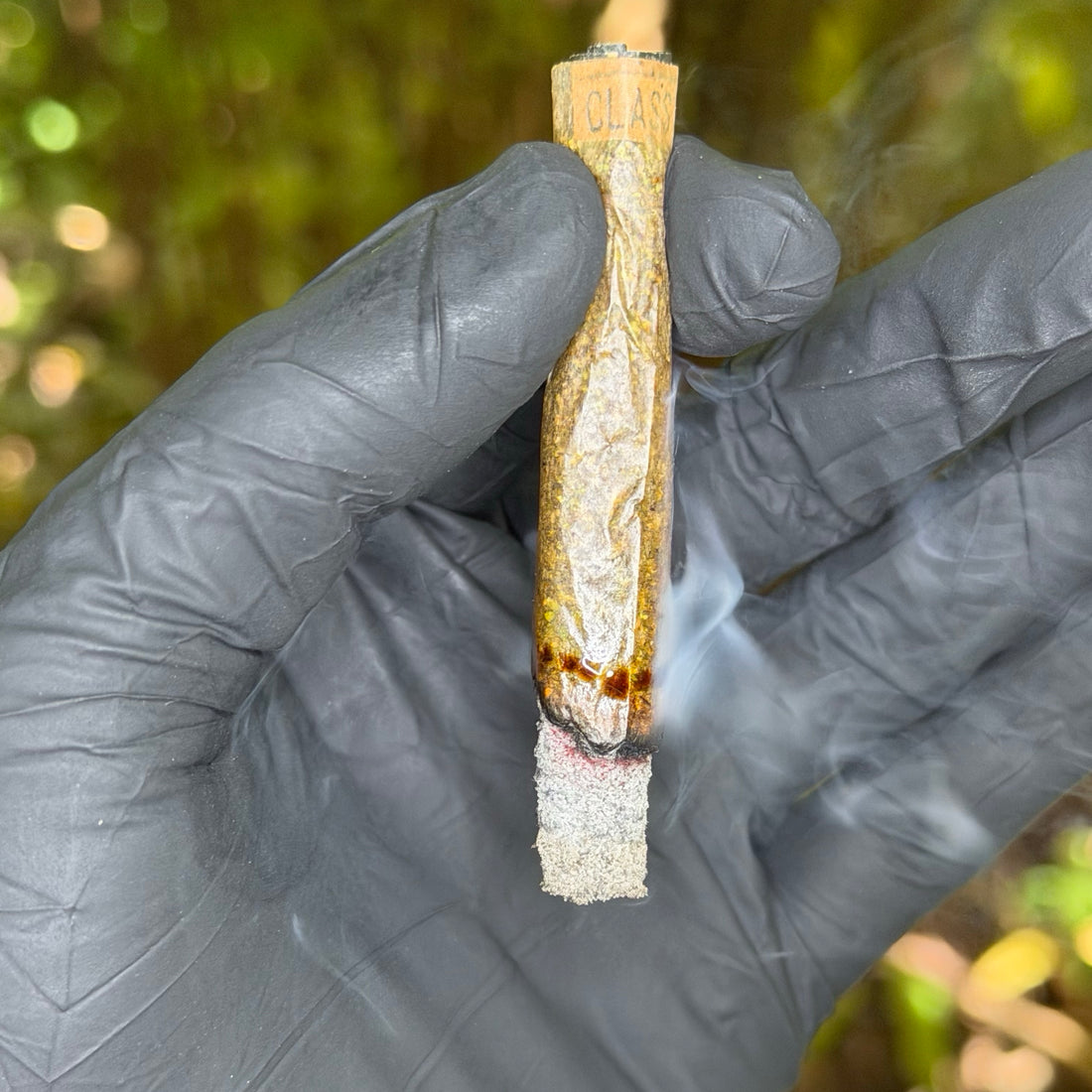 Pink Monarch LSO AAAAA Indica clean white ash slow burn premium Living Soil Organic cannabis