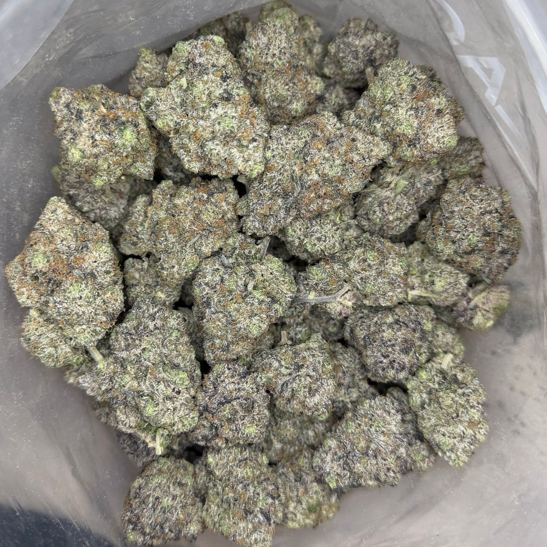 Pink Unicorn super quads indica bulk buds with strong gas aroma and frosty finish – same day weed delivery GTA