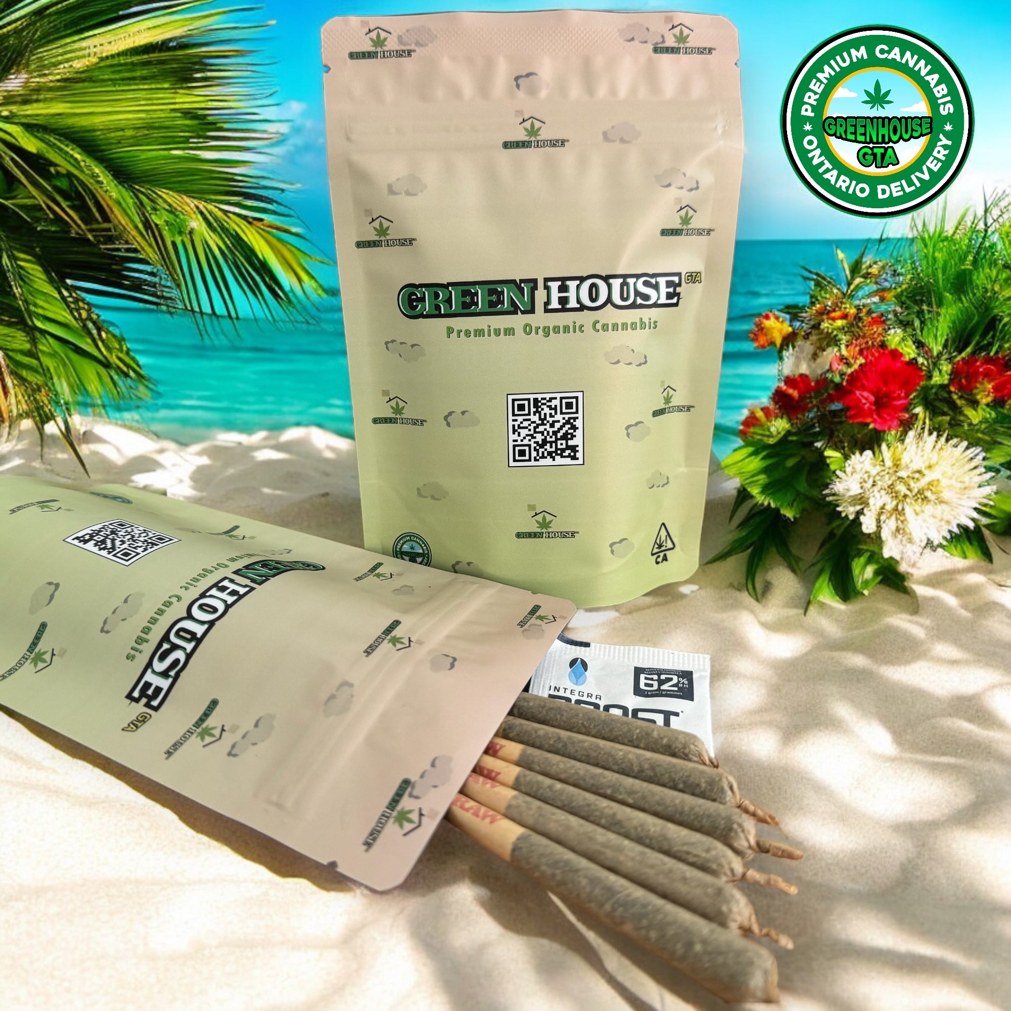 Pineapple Express Premium Exotic Pre-Rolls Sativa – 6 pack AAAA exotic flower – 31% THC – same-day weed delivery Toronto Scarborough North York GTA – GreenHouseGTA

