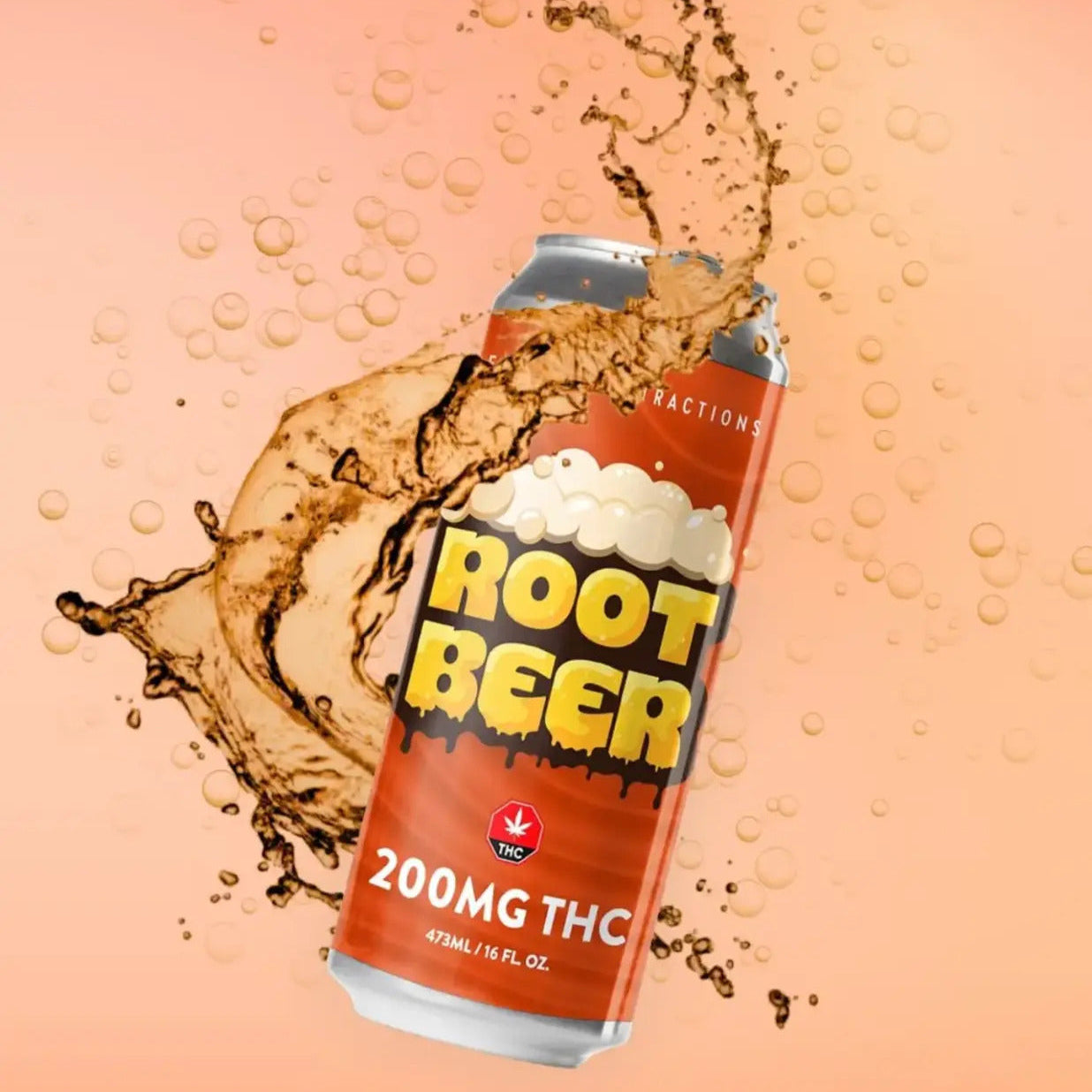 Root Beer THC Drink 200mg by Euphoria Extractions – cannabis beverage for same-day weed delivery Toronto