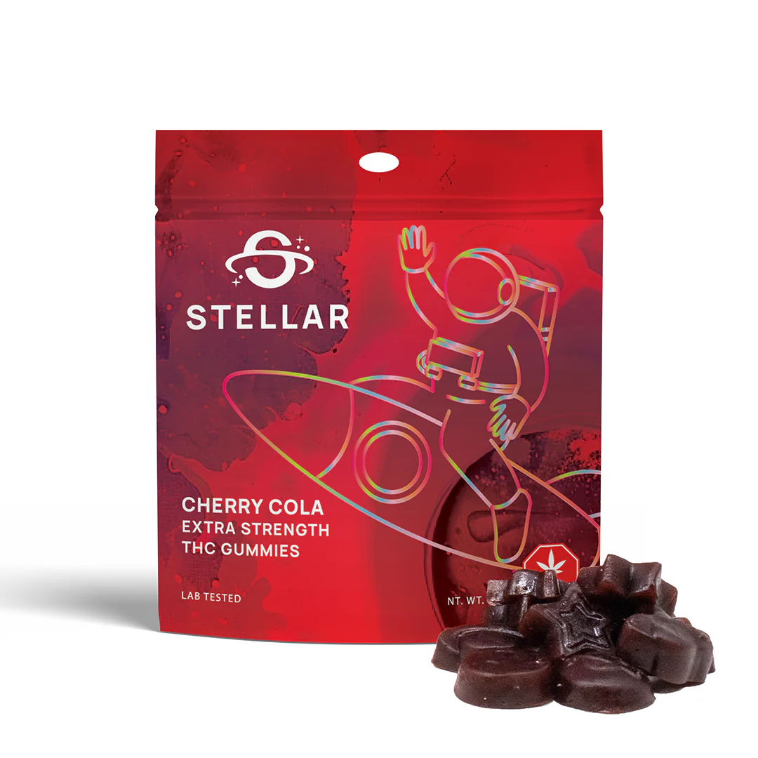 STELLAR 1000MG THC GUMMIES CHERRY COLA