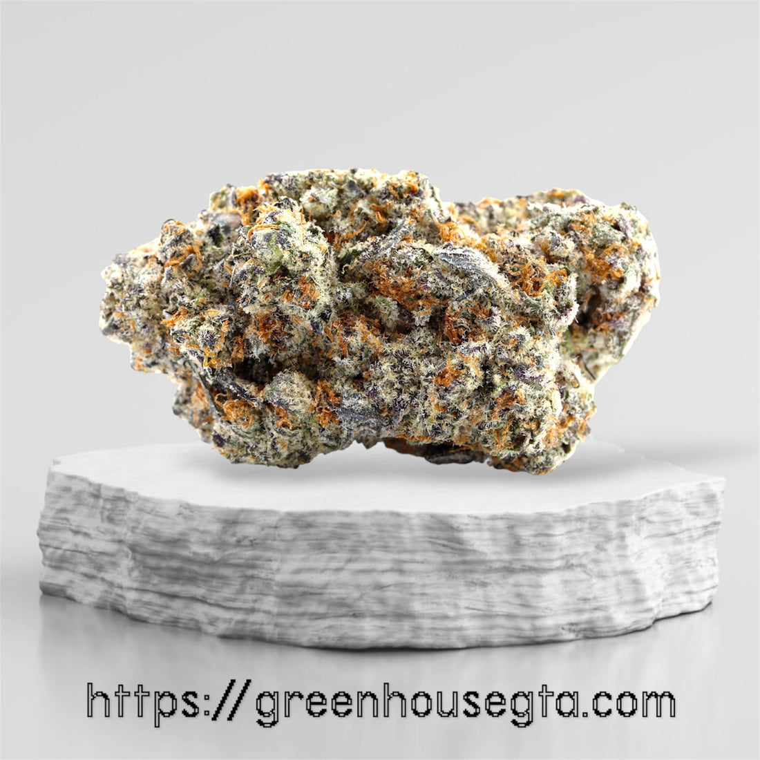 Strawberry Cough strain AAAA Sativa – Toronto weed delivery – frosty purple and orange buds