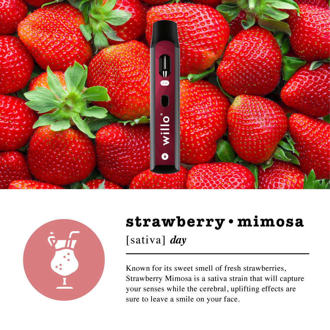 Strawberry Mimosa Disposable - Willo ALL PRODUCTS VAPES