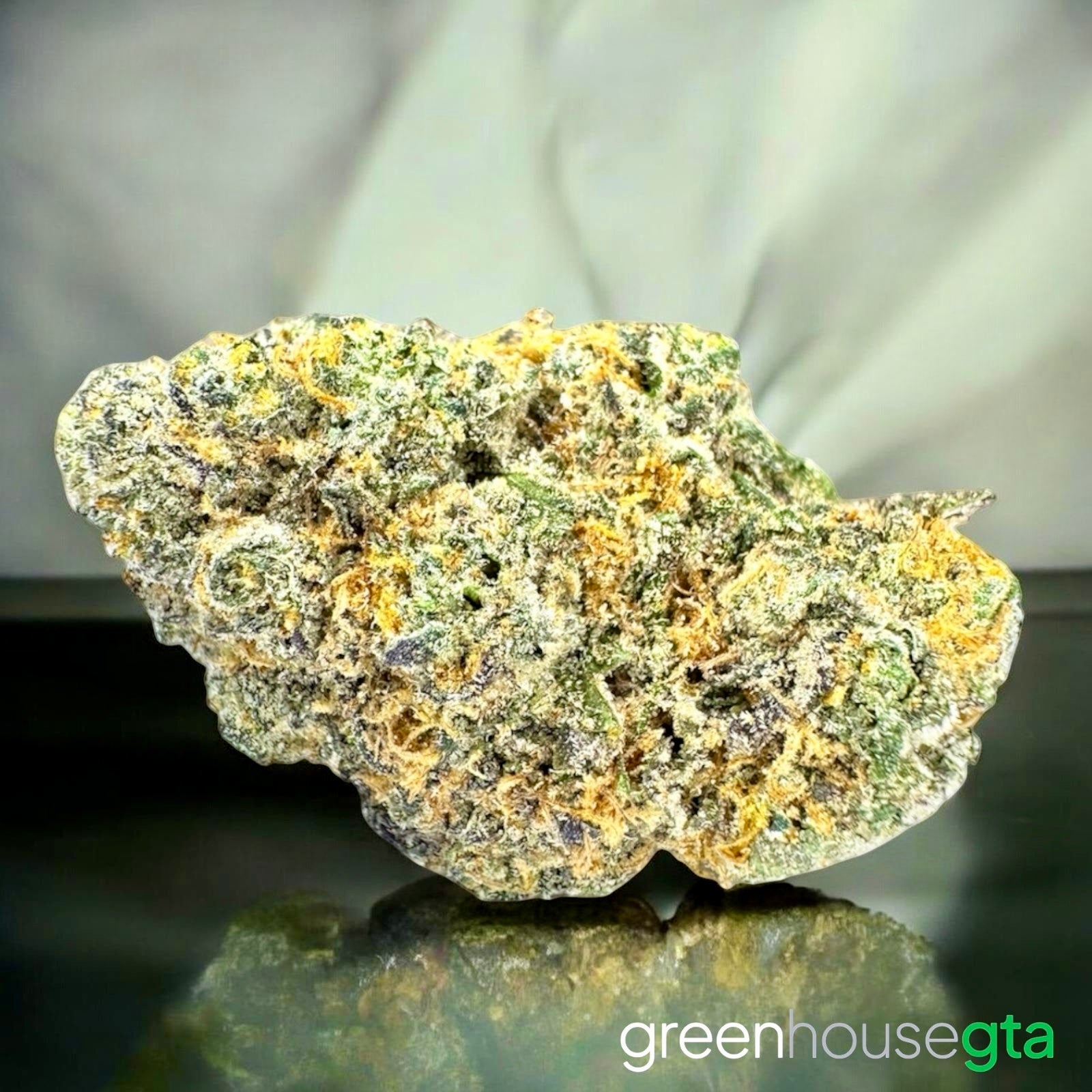 Turbo Diesel AA+ Sativa 28% THC premium cannabis flower with sweet diesel terpenes, frosty resin-coated buds and same-day weed delivery Toronto & GTA