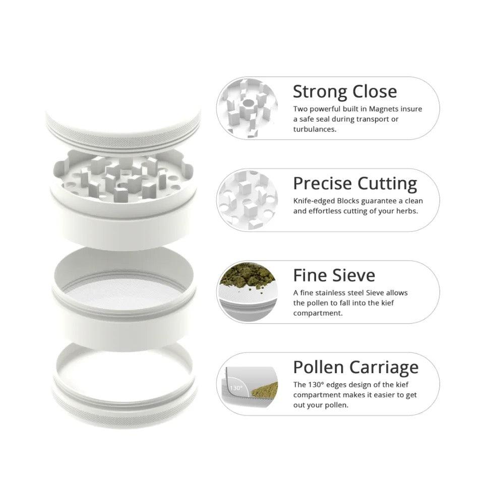 Ceramic Grinder 4 Layers - Size 63mm Accessories ALL PRODUCTS