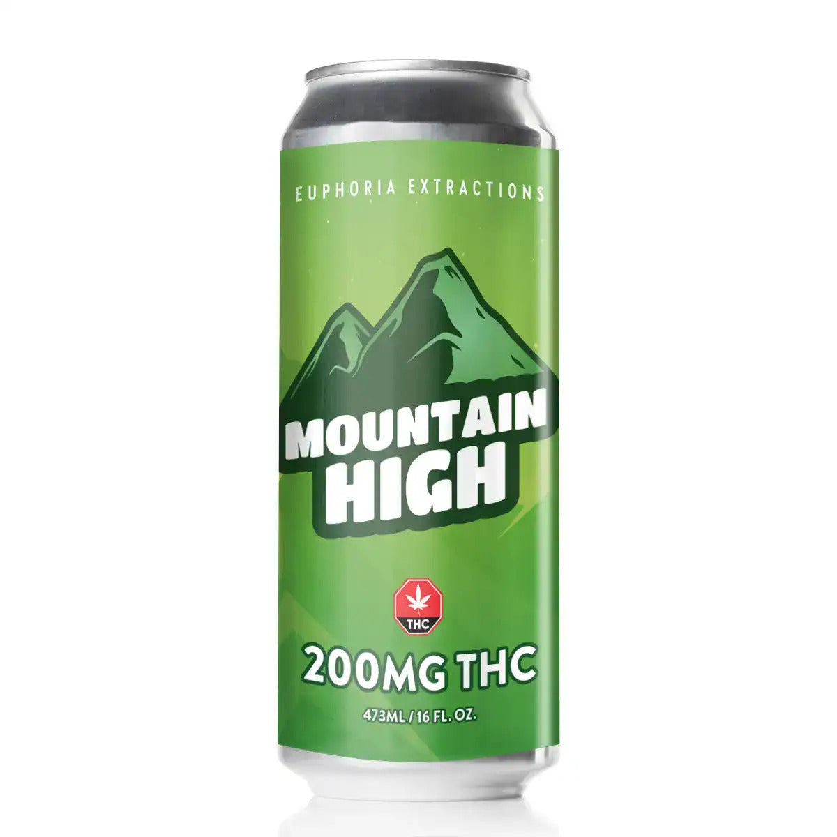 200mg THC Mountain High lime citrus drink by Euphoria Extractions – cannabis beverage Toronto delivery